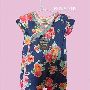 Floral Baby Romper